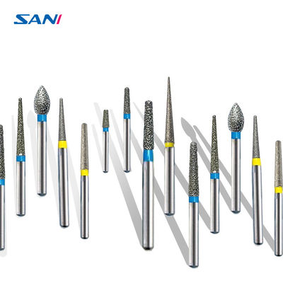 comprare Certificazione dentaria d'argento di acciaio inossidabile 11mm FG Diamond Burs FDA online manufacture
