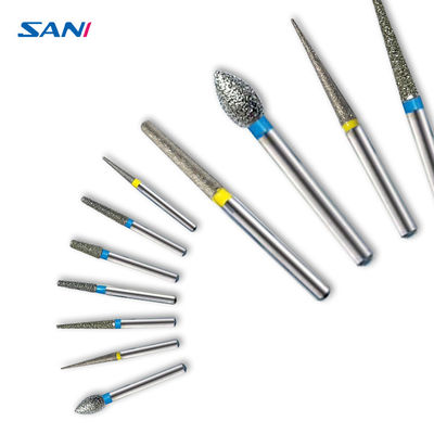 Alto CE dentario di durezza 11mm Handpiece Diamond Burs approvato