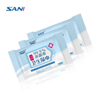 gli anti batteri di 180x180mm bagnati puliscono la carta velina bagnata non tessuta