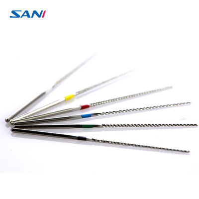 Acciaio inossidabile 6pcs/Box Endo Files Engine Use dentario rotatorio