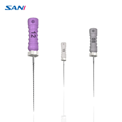 La mano dentaria eccellente di acciaio inossidabile C archiva il pacchetto 6pcs/per endodontica